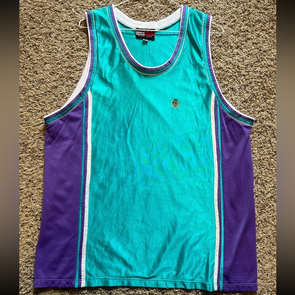 1990s Vintage Tommy Hilfiger Athletic Jersey